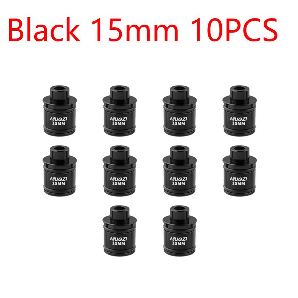 3-10PCS Aluminum Alloy Bike Hub Thru Axle Adapter Quick Release Stable Bike Hub Converter Bike Thru Axle Quick Release Adapter