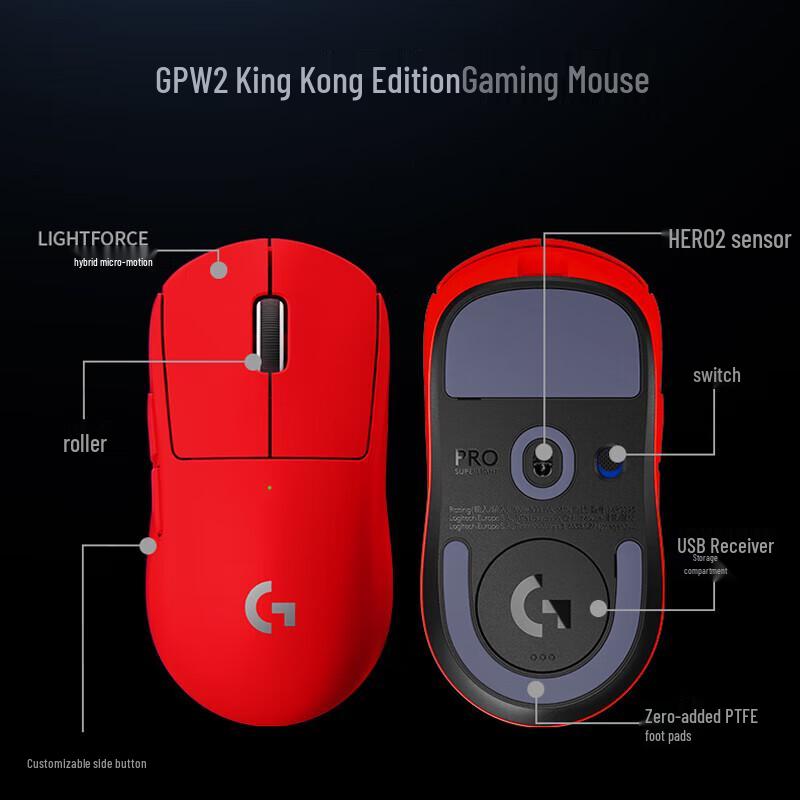 Logitech G PRO X SUPERLIGHT Wireless Gaming Mouse