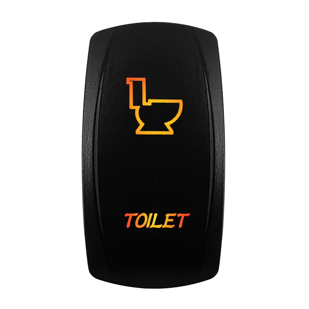 Comutator Basculant cu LED Portocaliu/Chihlimbar Bară Luminoasă LED Lumini Spot 5P/7Pini Pornit Oprit Pornit Pentru Mașină Barcă Camion PV Stil ARB Piese Auto Camper Comutatoare Baterie5