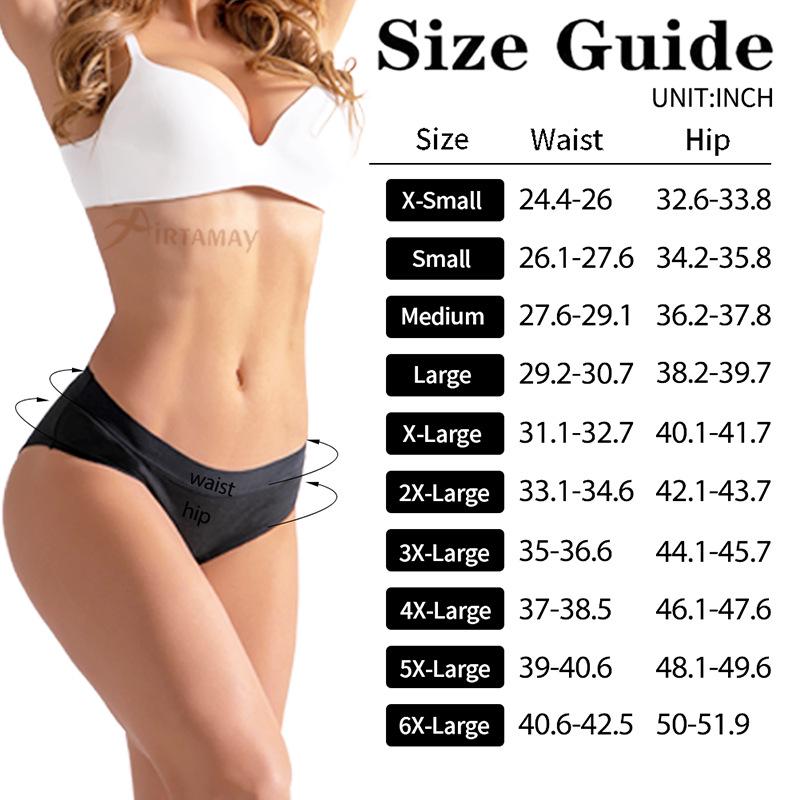 European and American Large Size Multi-Color Sexy Absorbent, Breathable, Leak-Proof Physiological Underwear