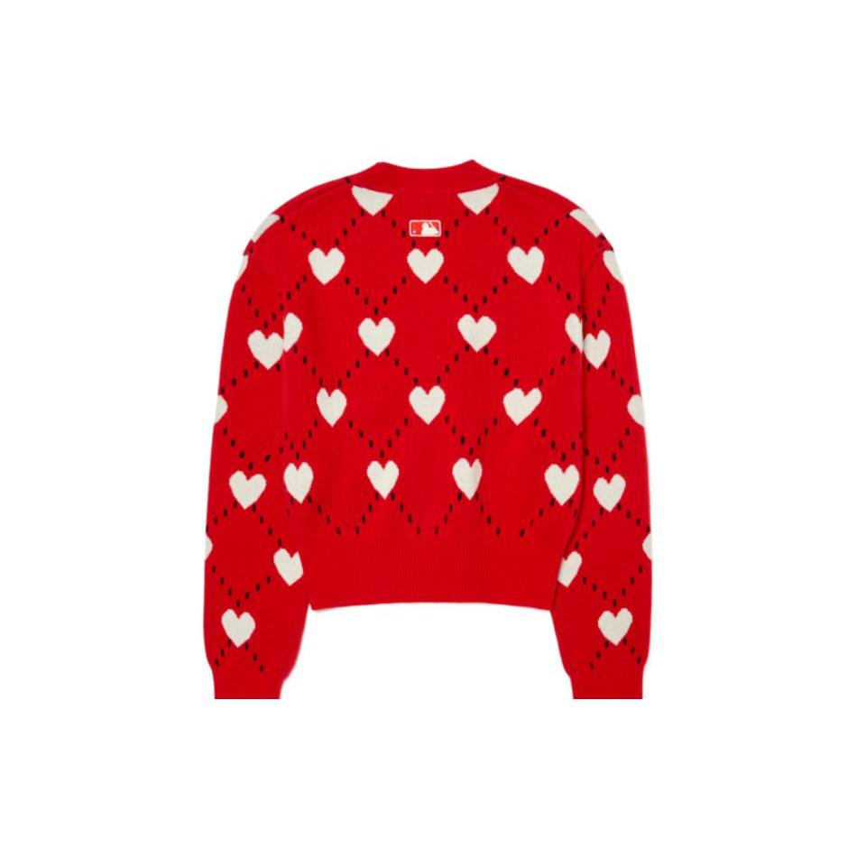 New MLB Knitwear Women's Red 3FKCH0124-43RDS