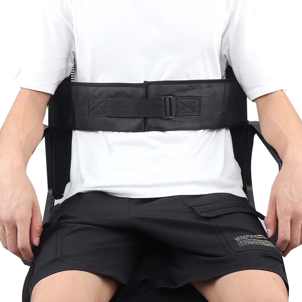 Front Detachable Wheelchair Protective Belt Restraints Straps Widen Safety Harness