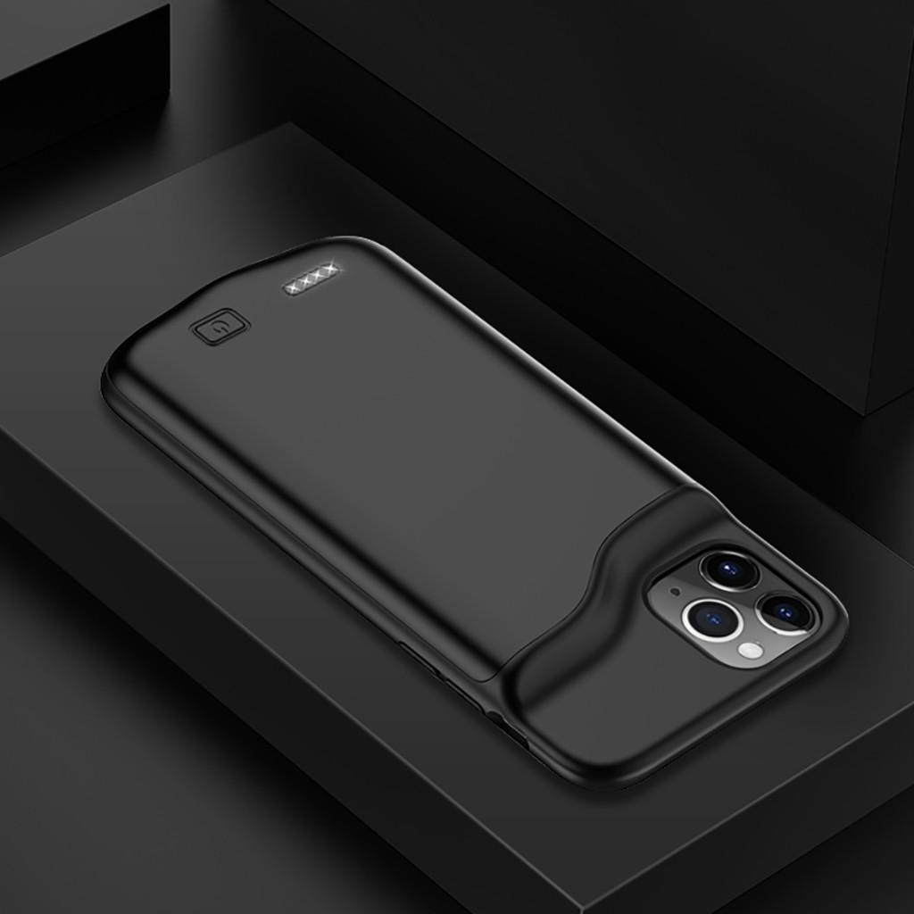 

Чехол с увеличенной батареей емкостью 6000 мАч, чехол для зарядки телефона для 11 Pro 5,8 дюйма чёрный