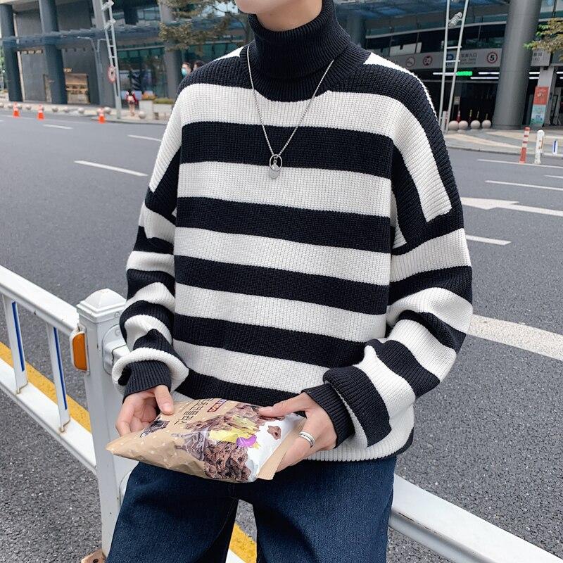 Jersey De Hombre Lazy Rayas Jersey Punto Cuello Redondo Cone Jersey De Hombre Lazy Rayas Jersey Punto Cuello Redondo Cone