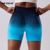 Sports Shorts Gradual Change Yoga Hip Lift Abdomen Tight Outdoor Sports Running Fitness Pants Women
