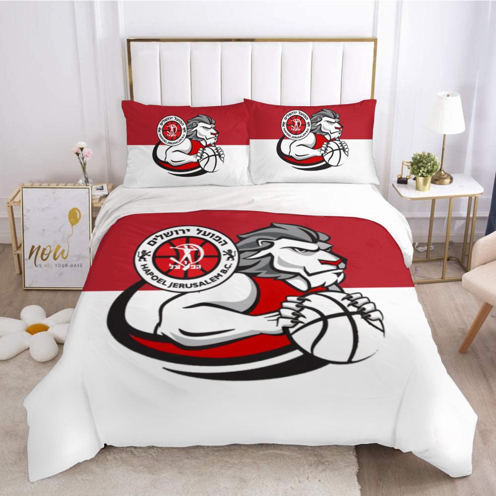 3D Printed Hapoel Jerusalem Bedding Set Duvet Cover Bedroom Comforter Single Twin King Size Quilt Cover Home Textile 2/3Pcs