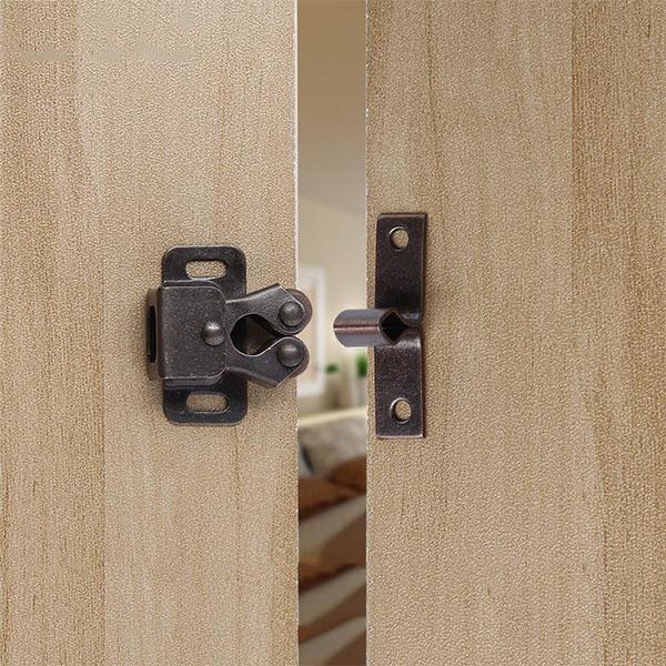 2 bucăți dulap magnet prinde opritoare uși tampon amortizor cu șuruburi feronerie pentru mobilier