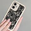 Soft Shell Phone Case for Xiaomi Redmi 13 A4 12 A3 A1 A2 Plus Lacey Pattern Fashion Funny