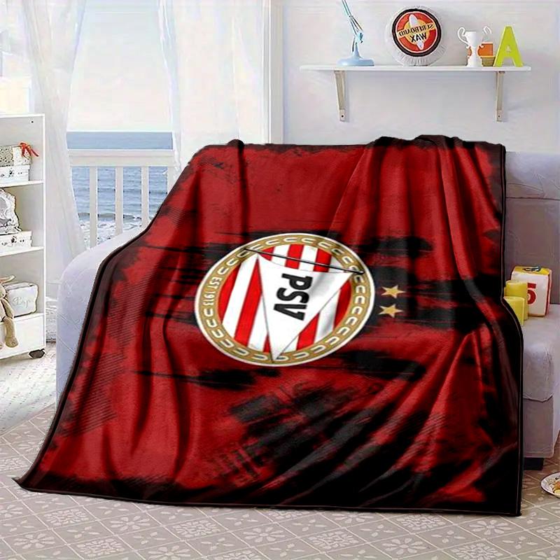 Psv Eindhoven Redesign Tragbare Decke/Weiche Decke Bettwäsche Decke Geeignet für Reisen Camping Wohnzimmer Büros Sofas Fan Geschenke