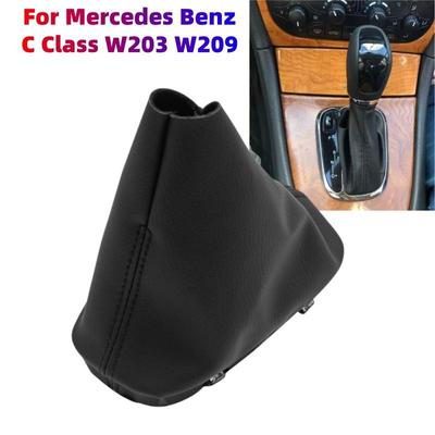 Mercedes Benz C Sınıfı W203 W209 İçin Otomatik Vites Topuzu Körüğü Kılıfı