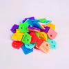 8pcs Colorful Key Covers Key Sleeves for Efficient Key Differentiation with Sturdy Plastic and Accessories