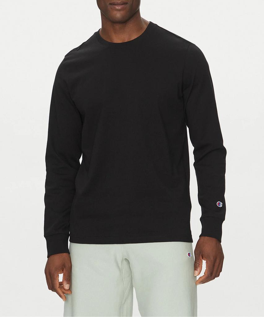CHAMPION Reverse Weave Loose Fit Long Sleeve T-Shirt Black