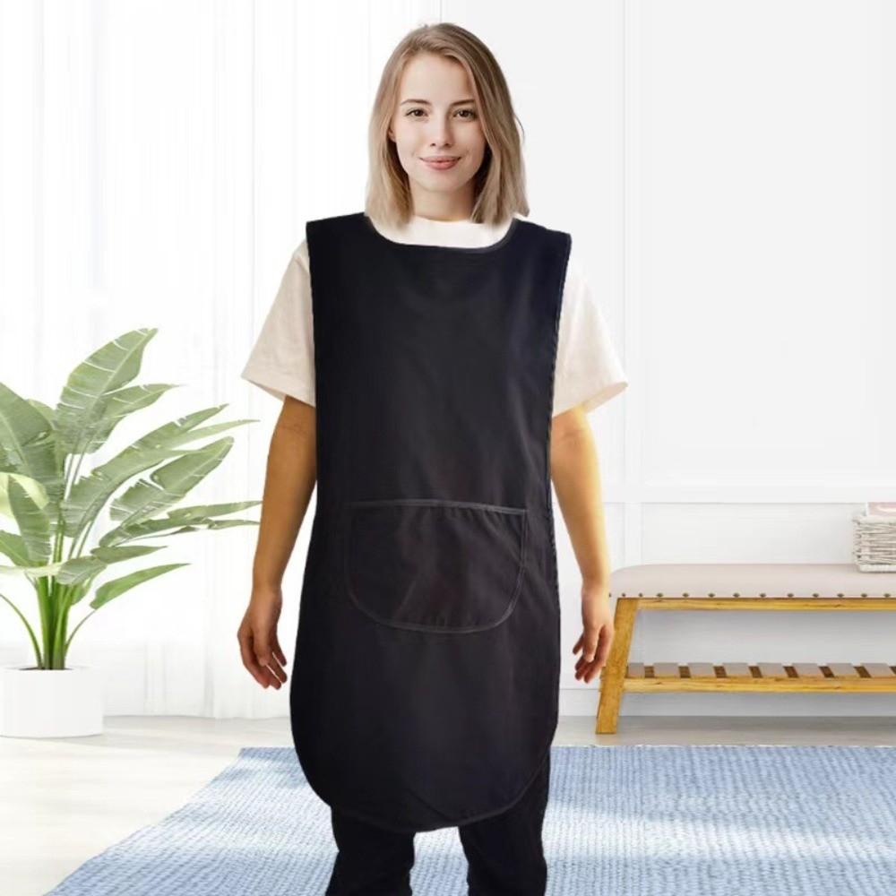 Black Hairdressing Cloak Apron Waterproof Barber Hair Uniform Haircuts Cloth Wrap  Nail Salon