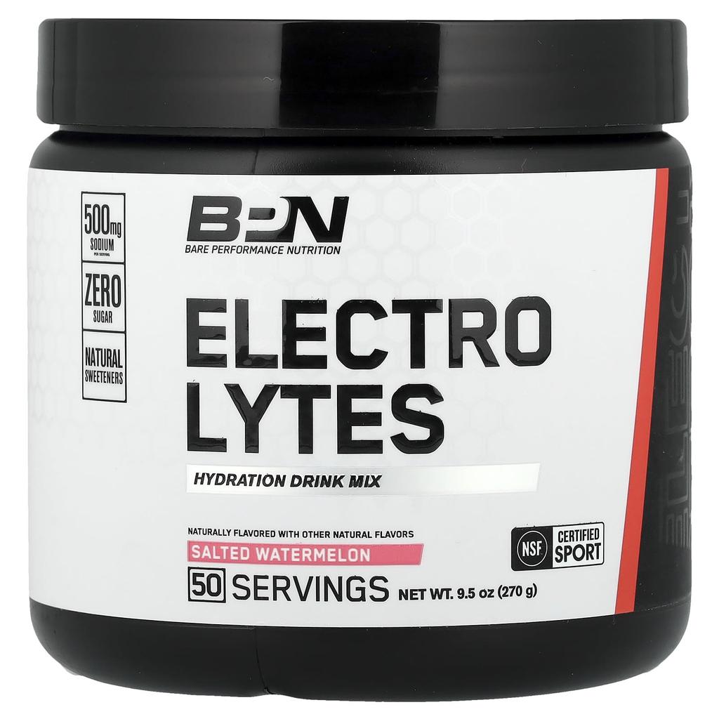 Electrolyte, Hydration Drink Mix, Salted Watermelon Flavor, 270G(9.5Oz)