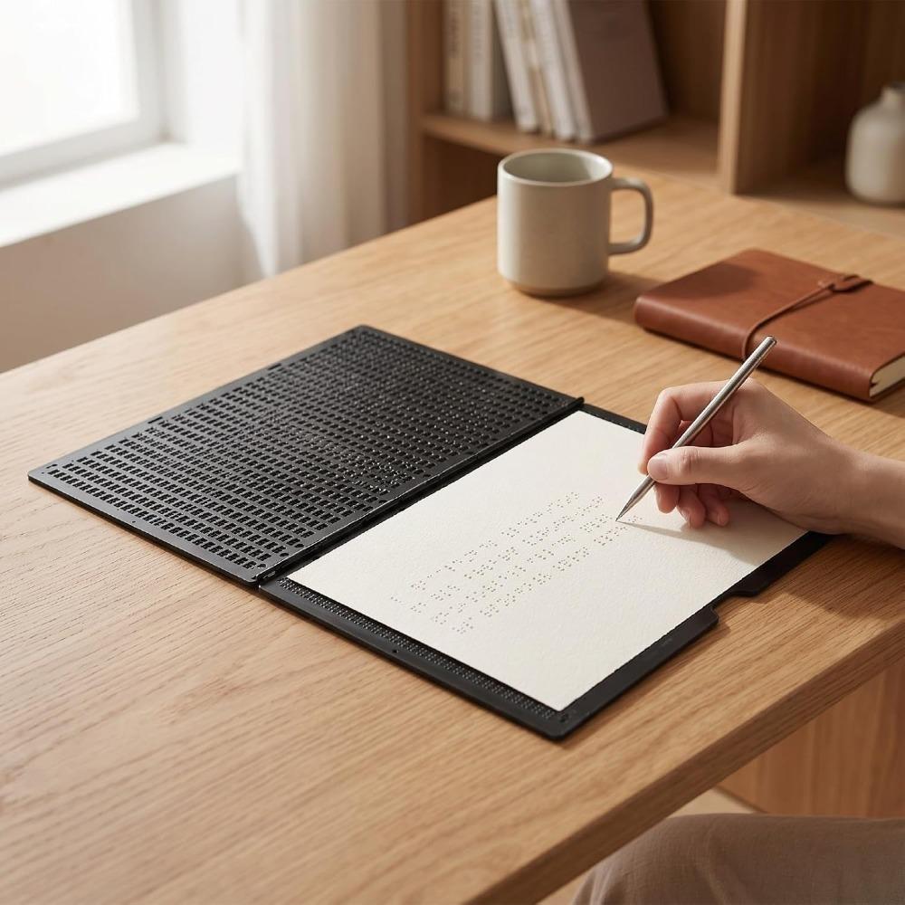 27 Lines 30 Cells Thickened Structure Braille Writing Slate Classroom Education Use