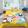 The Cuphead Show Duvet Cover 3D Exquisite Cartoon Anime Digital Print Bedding Set Comforter Bed Youth Home Decor Boys Gift