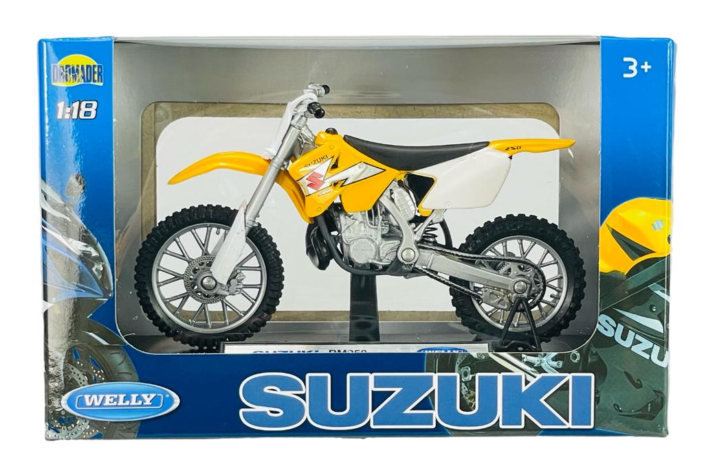 WELLY SUZUKI RM250 1:18 12801