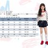 Barry Banny Knit Student Long Sleeve Strawberry Ribbon Raglan Shirt with Contrast Cute Top for and Junior High School and Size 130cm Sweater, Clothes,