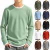 Felpa Pullover Lunga a Maniche Lunghe in Maglia Unisex per Bambini Colore Casual Look a Strati Top per Ragazzi e Ragazze