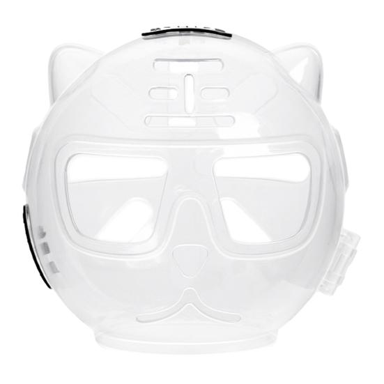 Ochranná kapuce pro kočky, prodyšná, helma ve tvaru kočky, pro koťata, s ventilačními otvory, pro pooperační zotavení, stříhání drápků, koupání