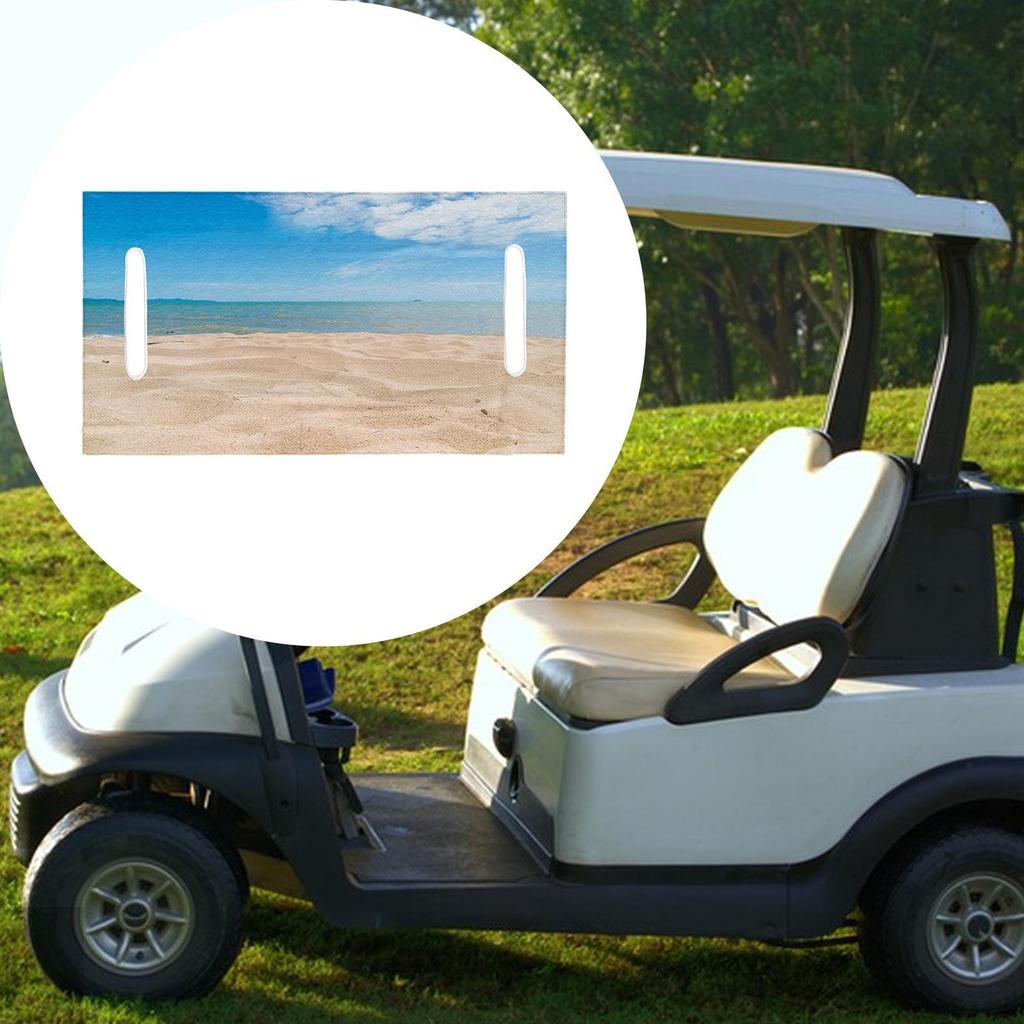 Potah sedadla golfového vozíku Ručník Deka Mikrovlákno Unikátní Lehký Snadno se čistí,