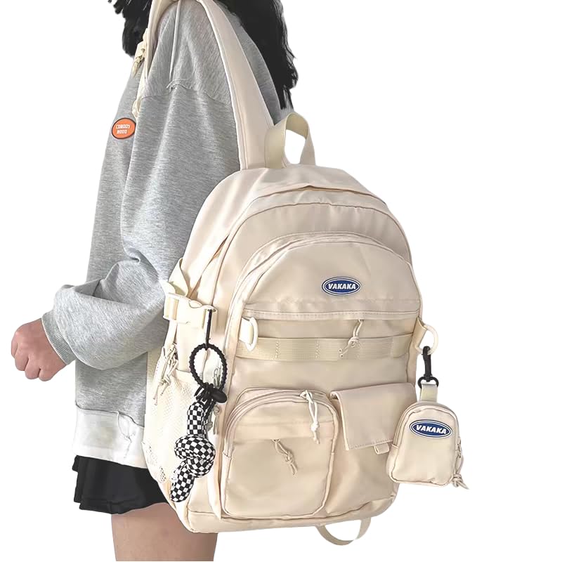 

Корейский рюкзак для больших школьных мужчин и водонепроницаемый городской черный [ZESU] для женщин, вместимость, рюкзак, для студентов, легкий, для женщин, рюкзак, белый