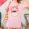 Coffee Club Lover Shirt Coffee  T-Shirt Coffee-Lover G Graphic T Shirts Women Clothing Tops Aesthetic Clothes