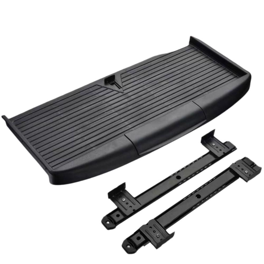

Adjustable Keyboard Storage Drawer Thickened Retractable Keyboard Rack Slide Keyboard Stand Home чёрный