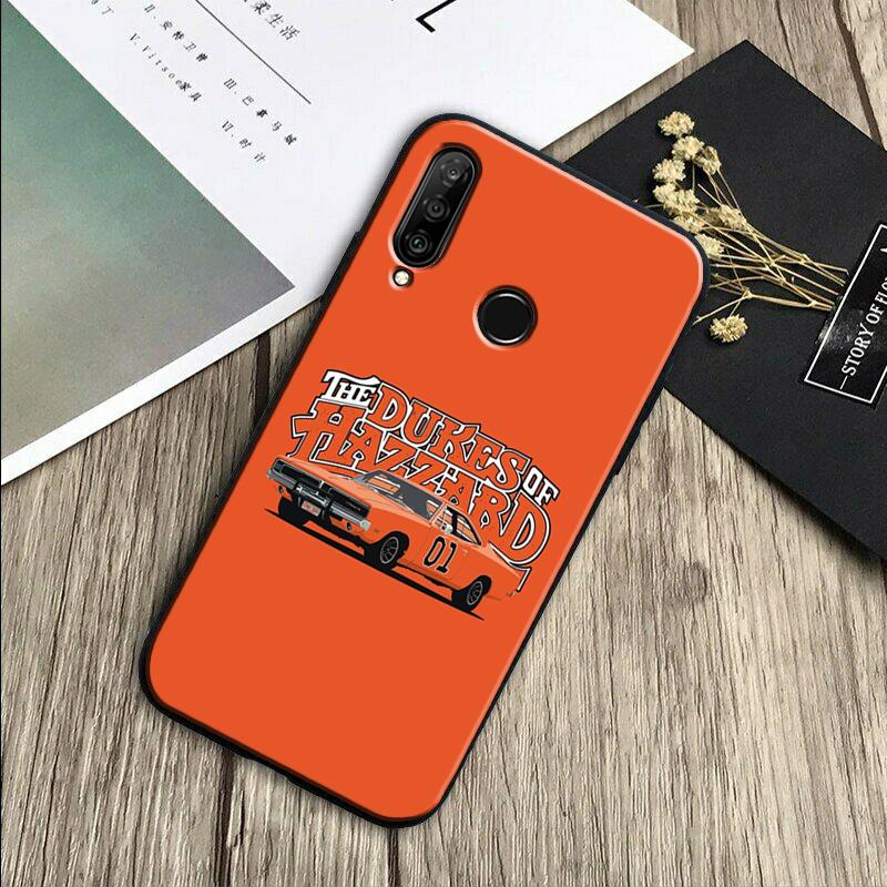 The General Lee Dukes Of Hazzard For Huawei Nova Y70 Y91 Y61 Y72 Y73 Y90 Y60 3i 7i 8i 11 12i 9 10 SE P20 P30 Pro P40 Lite Case