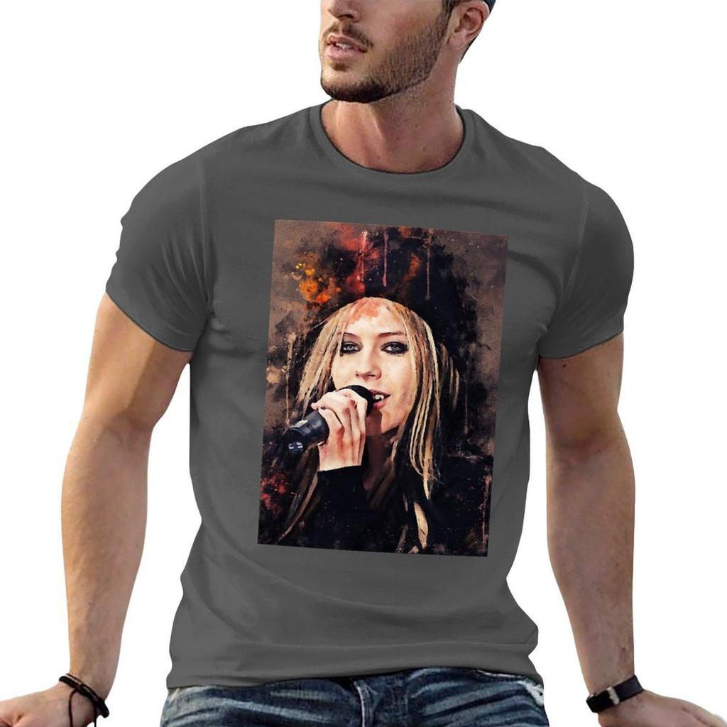 mn avril lavigne TShirt printed t shirts for Unisex Unisex t shirts for Unisex funny t shirts Unisex Tshirt
