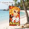 Kyojuro Custom Name Printed Beach Towel Personalized Soft Towel For Swimming Beach Travel