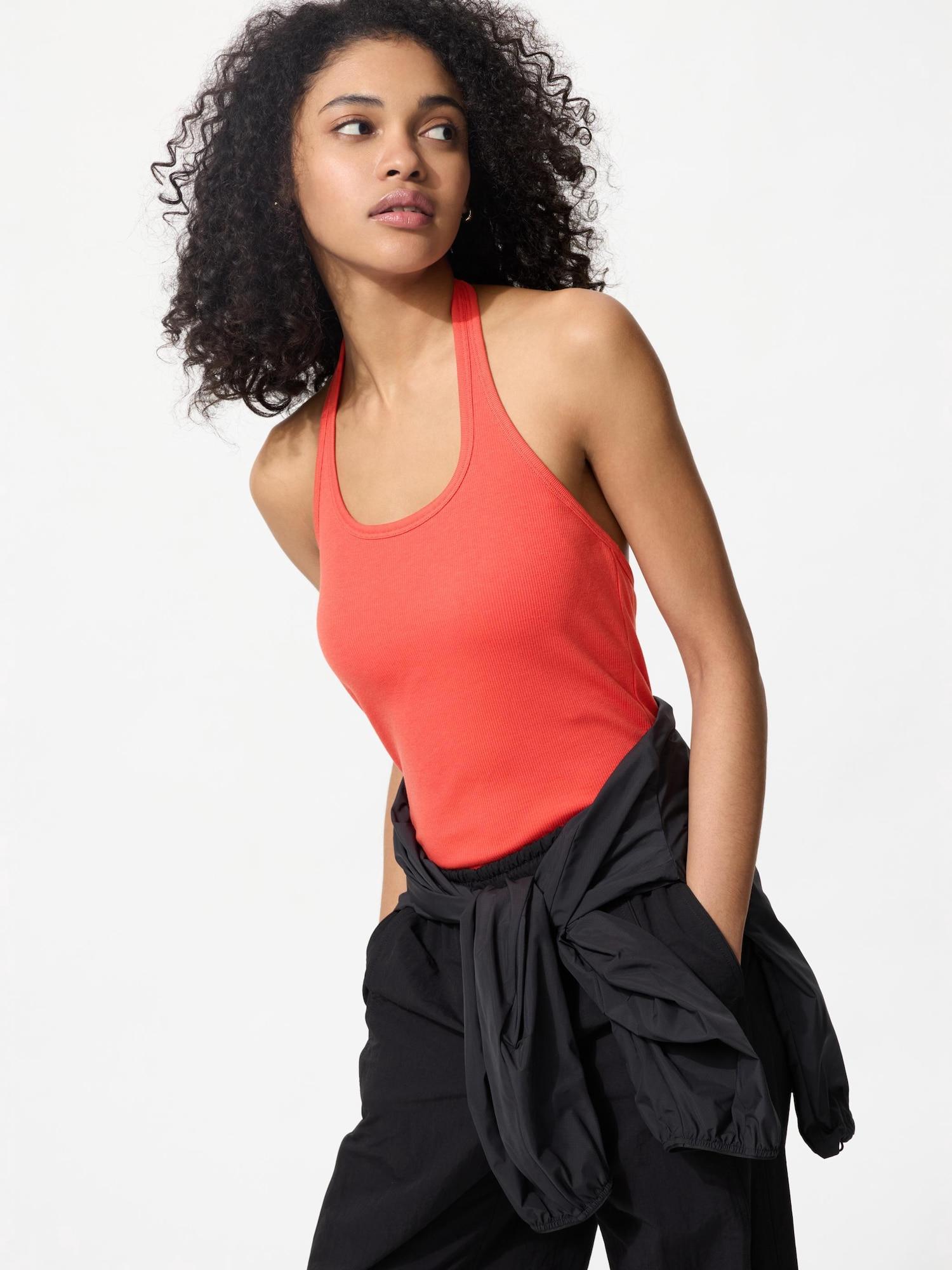 

Uniqlo Japan Open Back Halter Bra Top