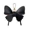 Elegant PU Leather Butterfly Bag Charm Keychain Accessory for Women Stylish Purse Decors Bags Pendant