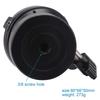 Tripod Leveling Base Half Ball Tilt Up and Down Quickly 15 Degree for Canon Nikon and Other DSLR Cameras Tripod Monopod with Offset Bubble Level