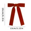Red Christmas Bows 12 Pieces Velvet Bows Christmas Decorations Home Decor For Holiday Garland Outdoor Indoor Wreath Table Front