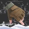Tactical Half Finger Gloves Men's Army Military Combat Patrol Fingerless Outdoor Spring and Autumn