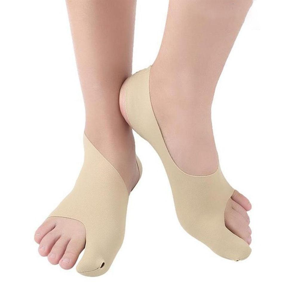 1 pár Pomůcka pro úlevu od bolesti kladívkových prstů Oddělovač korektor narovnávač bandáž Hallux Valgus Ortéza