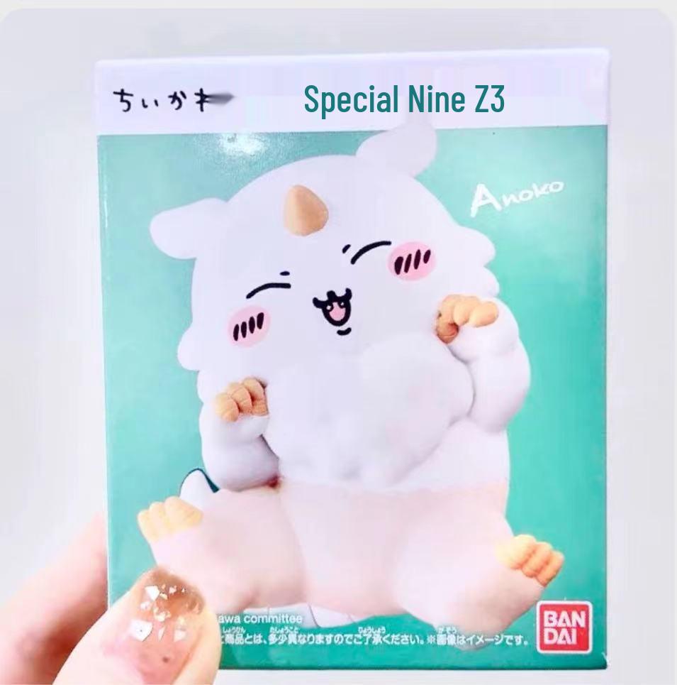 Cartoon Chiikawa Self-Deprecating Bear & Usagi Figurines - Blind Box Decorative Collectibles.