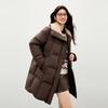 Autumn Water Yi Ren Women's Classic Fur Collar Long Down Coat