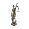 Blind Law Goddess Statue Resins Lady Justice Sculpture with Scale Greek Roman Fairness Figurine Ornament Gift for Lawyer