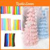Colorful Craft Hair Root Twisting Sticks For Diy Projects And Creative Play 95g Pack