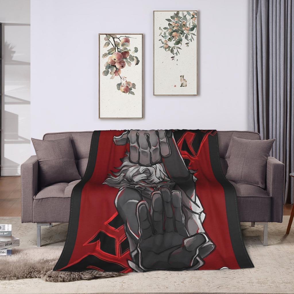 Gachiakuta Manga Rudo Decke Qualität Warm Weich Überwurfdecke Winter Flugzeugreise Wohnzimmer Lustige Tagesdecke