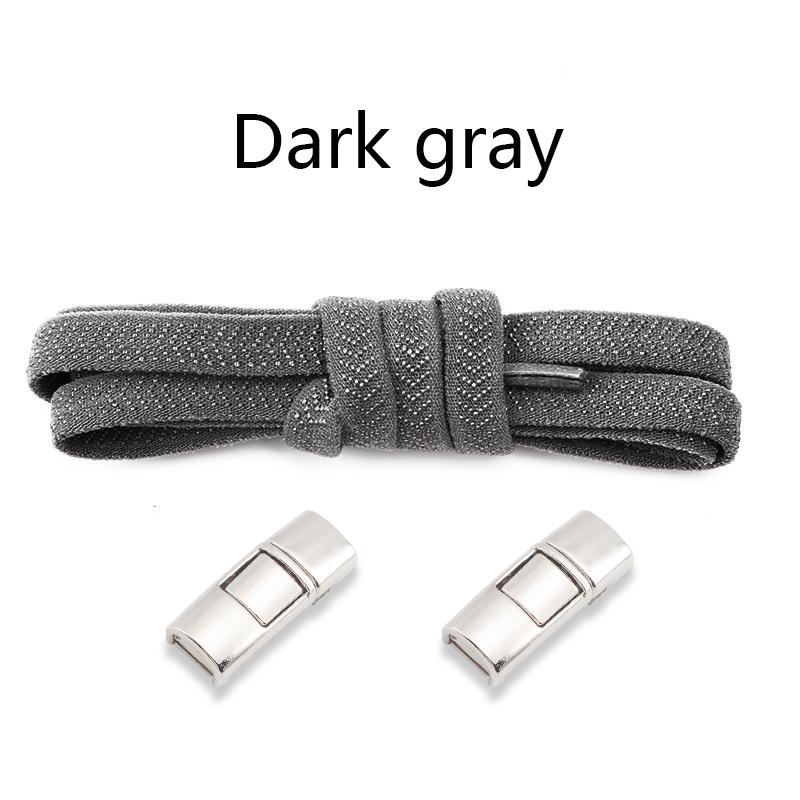 Druckverschluss Schnürsenkel ohne Binden Elastische Schnürsenkel Turnschuhe 8MM Breit Flach Schnürsenkel Ohne Binden Kinder Erwachsene Laufschuh Schnürsenkel für Schuhe