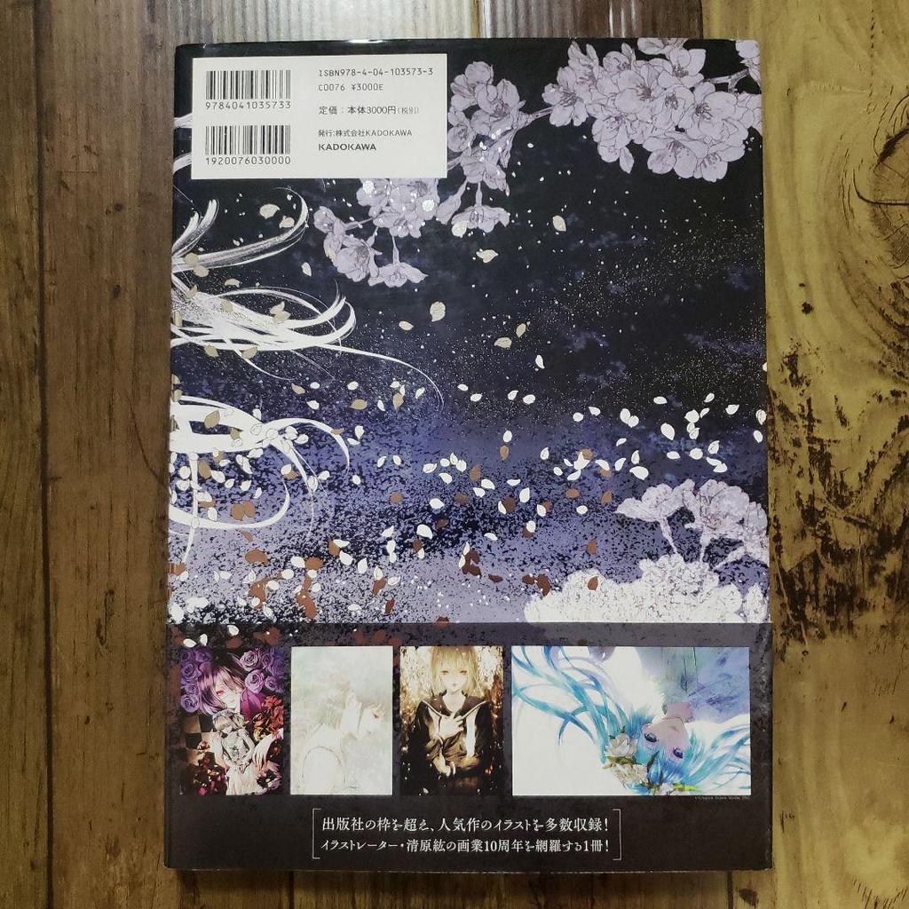 [USED] Signed book Anamnesis 10th anniversary Kiyohara Hiro Art Collection