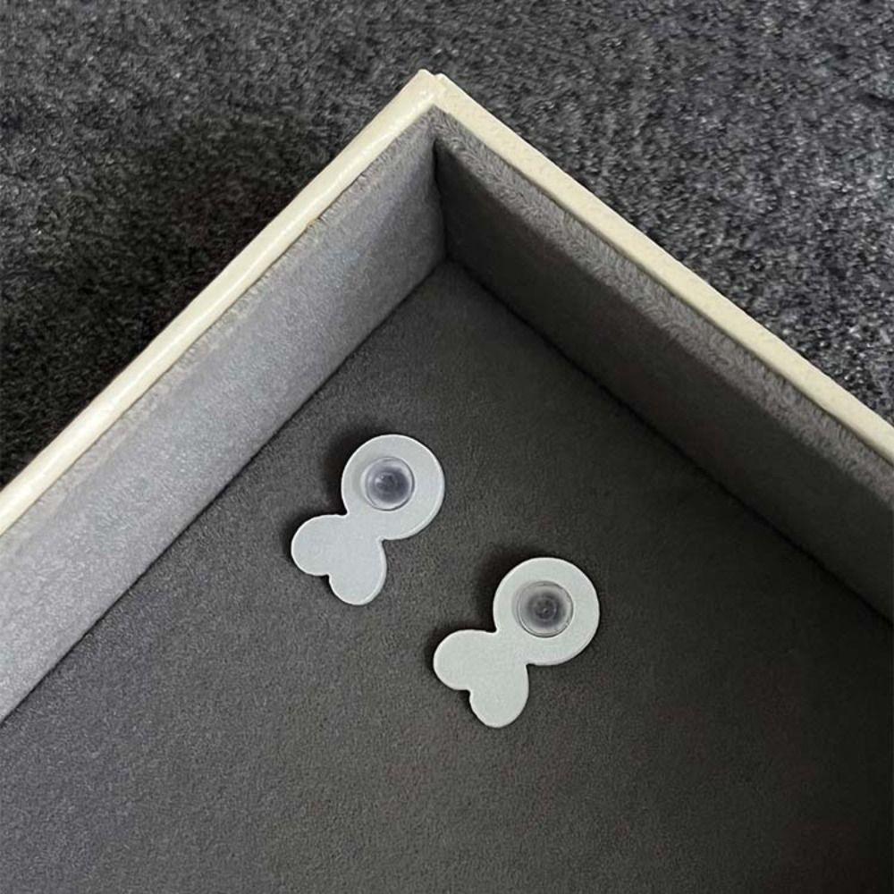 60-80Pcs Anti Eversion Silicone Ear Back Stoppers Rabbit Shape Unique Earring Backs  Accessories