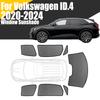 Custom Magnetic Car Window Sunshade For Volkswagen ID.4 ID4 2020 - 2024 Curtain Mesh Front Windshield 2021 2022 2023