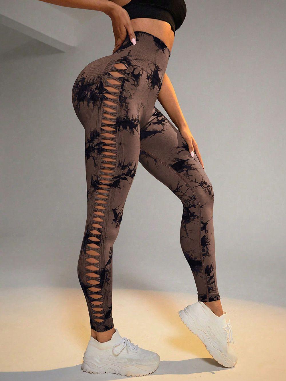 

Yoga Pants Casual Sports Pants L кофейный