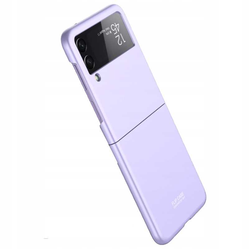 Sc Flip Case Galaxy Z Flip 4 Fioletowy