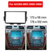 Double Din Radio Fascia Kit - For ACURA MDX 2001-2006 - Stereo Dash Installation Trim