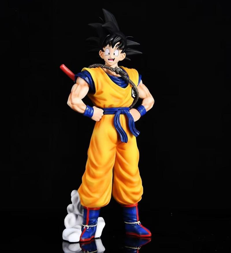 Dragon Ball Dream Super Saiyan Son Goku Somersault Cloud Standing Collection Action Figure Statue Anime Model Ornaments Toy Gift